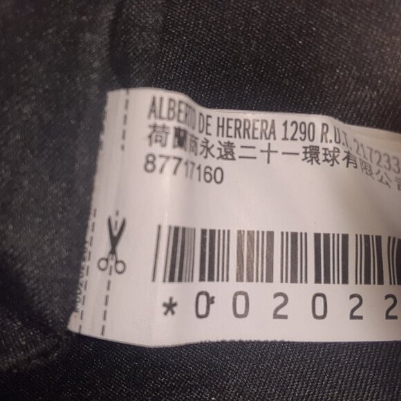 Oversized Blue Jean Overalls Straight Legs Size 2X-3X Dark Blue - Picture 5 of 5